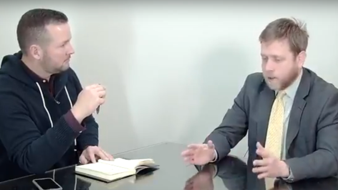 083 - Doug Pinter with attorney, Jeff Bach